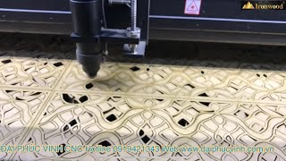 MÁY CẮT LASER PHI KIM IRONWOOD- Cắt Gỗ - Mica - Laminate… Tuyệt đẹp siêu