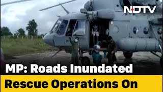 Watch: Air Force Chopper Lifts People From Madhya Pradesh Flooded Areas | DOWNLOAD THIS VIDEO IN MP3, M4A, WEBM, MP4, 3GP ETC