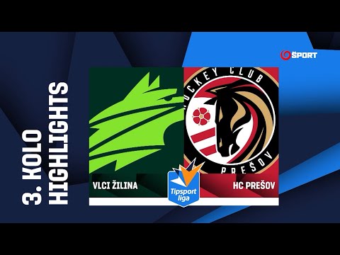 3. kolo: Vlci Žilina - HC Prešov 4:1 (1:0, 1:1, 2:0)