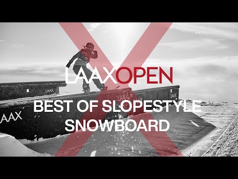 BEST OF SLOPESTYLE SNOWBOARD | LAAXOPEN 2023