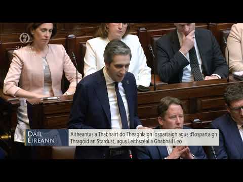 Taoiseach Simon Harris- speech from 23 Apr