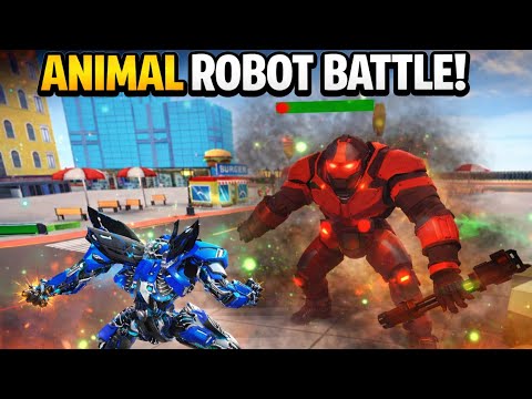 MULTI ANIMAL ROBOT CAR GAME | ROBOT TRANSFORM CAR GAMES 2026 ANDROID GAMEPLAY | Robot Battle