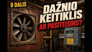 Kameros modernizavimas 8dalis. Pasistatėm dažnio keitiklį - VFD. Ar pasiteisins ?