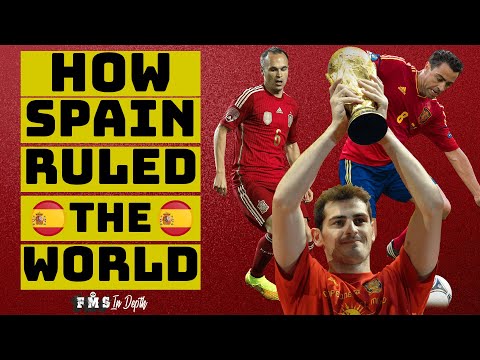 The Tactics Behind Spain's Dominance | How Spain Created The Most Dominant Team 2008-2012 |