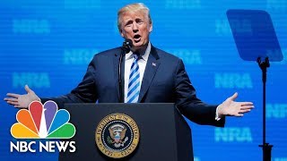 President Donald Trump Addresses NRA’s Annual Convention In Dallas | NBC News