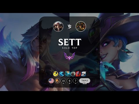 Sett Top vs Cassiopeia - NA Master Patch 13.4