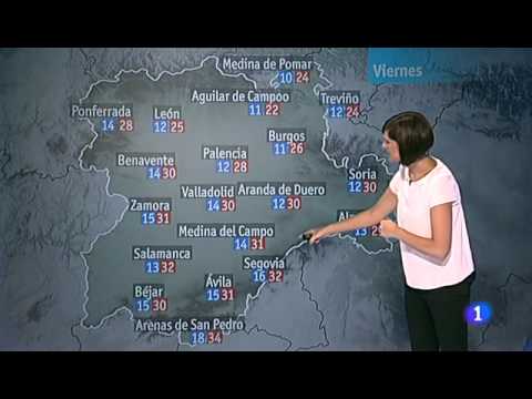 Monica Lopez en El Tiempo de TVE1 - (19/07/12)