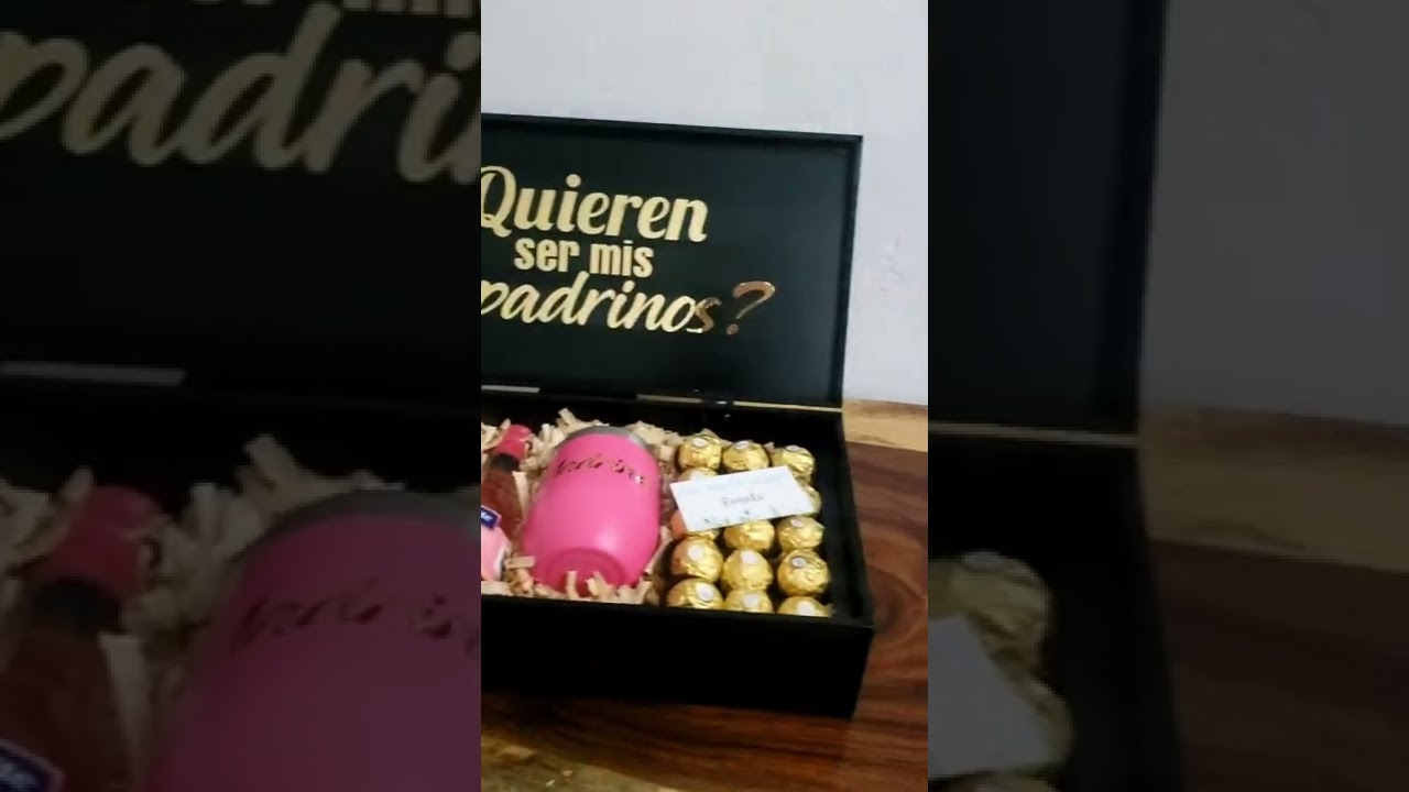 Caja para padrinos, IG: eventos_la_marquesa