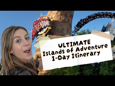 How to Do Islands of Adventure in 1 Day | Ultimate Itinerary