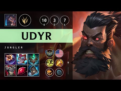 Udyr Jungle vs Nidalee - NA Challenger Patch 25.20