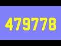 Colorful Numbers 1 To 1 Million