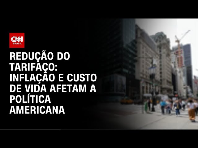 Recuo de Trump sobre tarifaço passa pelo aumento da inflação e custo de vida | LIVE CNN