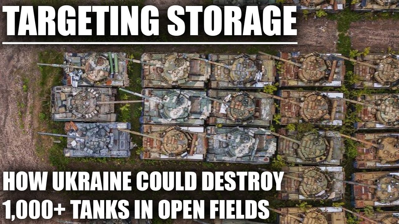 Can Ukraine Strike the 3k+ Tanks Sitting in the Open at Russian Central Tank Storage Bases?
