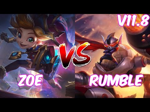 ZOE VS RUMBLE (MID) 13/1/5 900K+ M V11.8