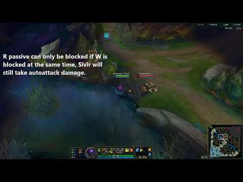 All Jax abilities interactions with Sivir spellshield / League of Legends