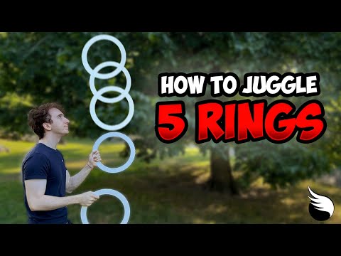 How to Juggle 5 RINGS