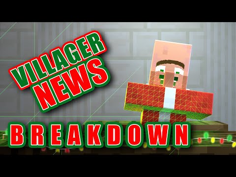 VILLAGER NEWS: CHRISTMAS 2020 | BREAKDOWN (Minecraft Animation VFX Breakdown)