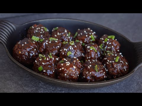 How to Make Teriyaki Meatballs | Teriyaki Meatballs Recipe