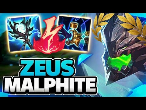 Enemy Teemo Was Toxic… Zeus Malphite Handled It ⚡