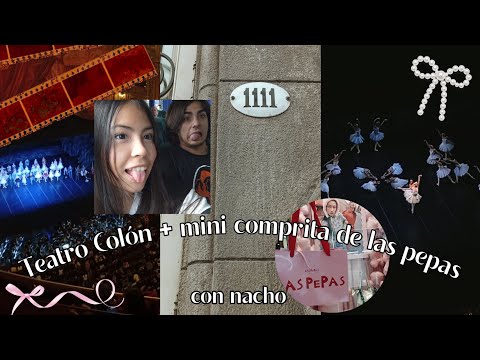 El lago de los cisnes en el teatro Colón || Vlogcito con nacho :b