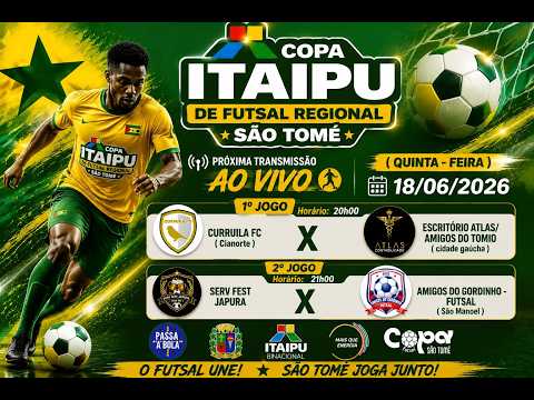COPA ITAIPU DE FUTSAL REGIONAL SÃO TOMÉ 4° RODADA.