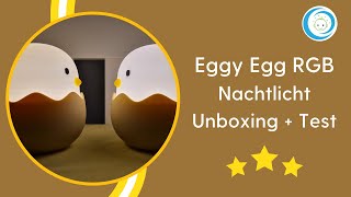 Das neue Eggy Egg RGB Nachtlicht Unboxing + Test