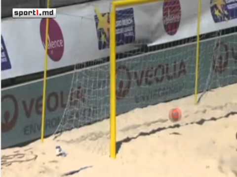 Moldova - Cehia 3-9 (fotbal pe plaja)