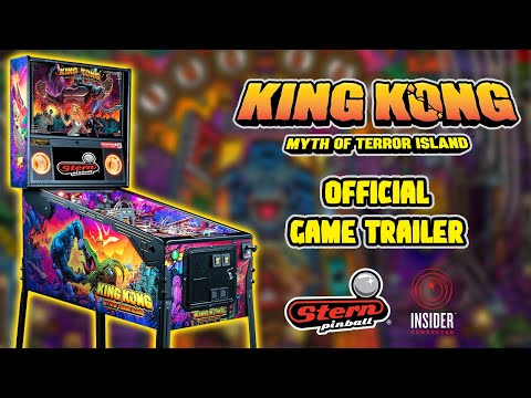 King Kong: Myth of Terror Island Pinball Game Trailer