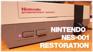 Nintendo NES-001 restoration