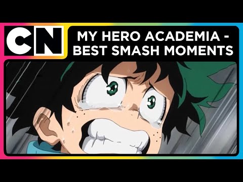 New Show | My Hero Academia - 2 | Best SMASH Moments | Cartoon Network India | Cartoons For Kids