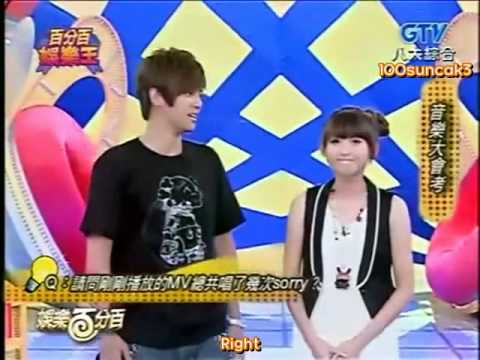 Xiao Zhu almost suffocates singing Sorry Sorry~ 100% Entertainment [ENG SUB]