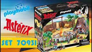 Playmobil  SET 70931  ASTERIX & OBELIX   Dorffest