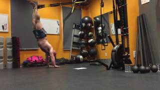 TRX Handstand Pushup