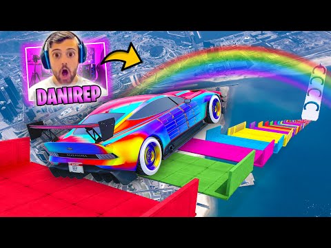 LA MEGA RAMPA MAS ÉPICA DEL MUNDO! FINAL MUY ÉPICO!! - GTA V ONLINE