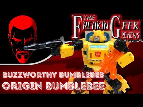 Buzzworthy Bumblebee ORIGIN BUMBLEBEE: EmGo's Transformers Reviews N' Stuff