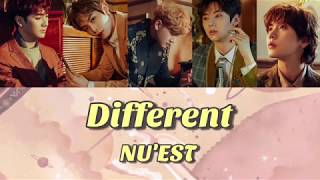 NU'EST 'Different'《カナルビ/歌詞/日本語訳》