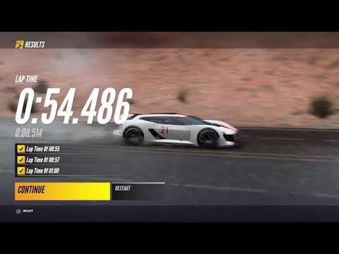 Project CARS 3 - Electrical Storm - 0:55 - Monument Canyon River Run (Electric Pack DLC) + Setup
