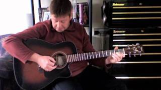 Pink Floyd lost for words (guitar lesson) part2 intro &amp; first solo