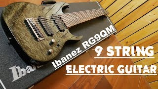 Video thumbnail for Ibanez RG9QM | 9 String Electric Guitar | Demo by INDIE ALAT MUSIK