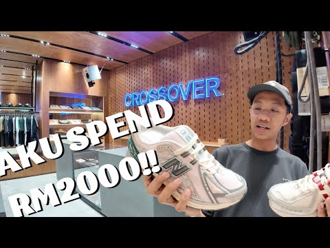 AKU SPEND RM2000 DI CROSSOVER CONCEPT STORE (VLOG)