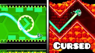 Cursed mode (Cursed Processing &amp; more) l Geometry dash 2.11