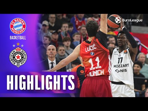 Ein neues Kapitel in München | Bayern – Partizan | Basketball-Highlights der 23. Runde 2025/26