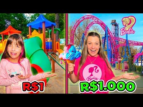 PARQUE DE R$1000, R$100.000 OU R$1.000.000 DE REAIS! COMPILAÇÃO
