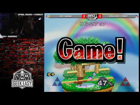 CFL Smackdown 251 Melee - Kuya+ Komodo vs Forrest + Krudo - Doubles GF