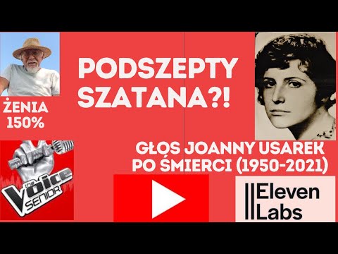 Joanna Usarek – głos po śmierci. „Gdyby Duch Święty…”. Eugeniusz Tiemnikow (Żenia 150%) razem z AI.