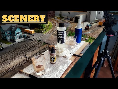 Realistic Model Railroad Scenery