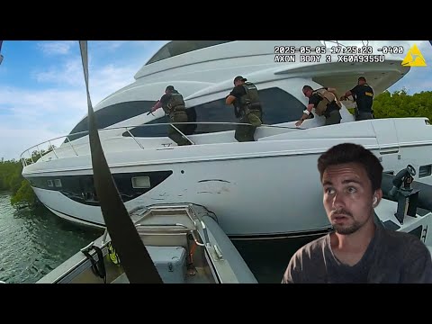 Large Police Response to Stolen $3,000,000 Yacht  duckdonald42 Reacts!