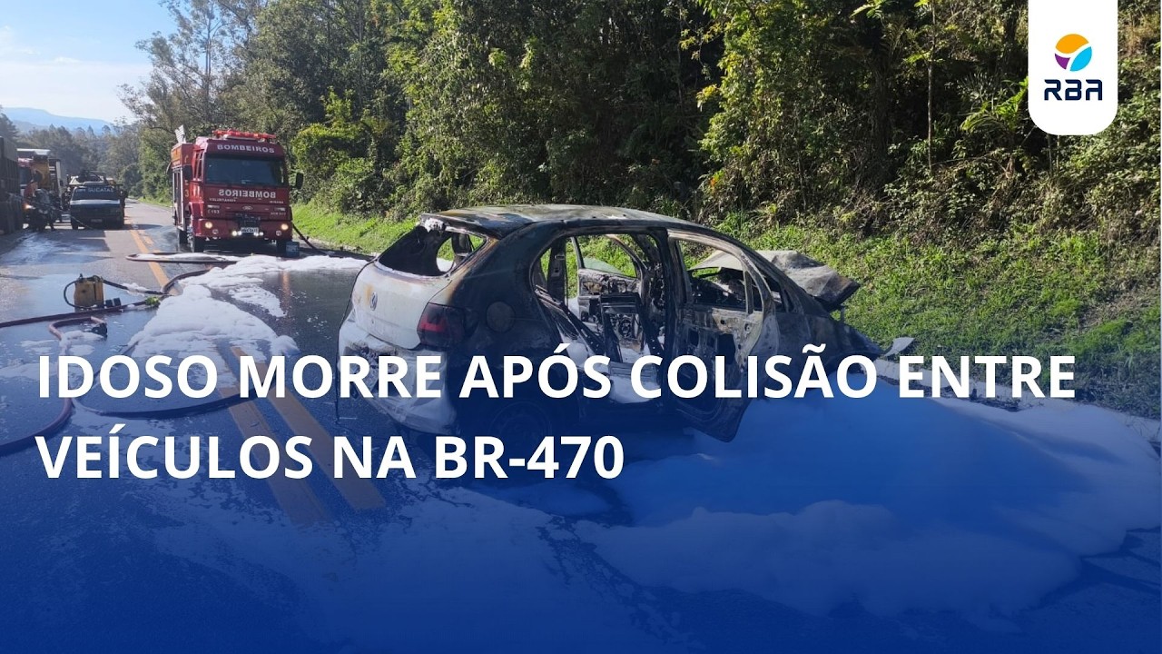 Idoso de 72 anos morre em acidente com veículo da Saúde de Seara em Ibirama