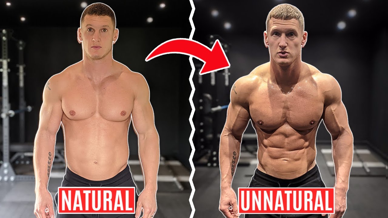 How i went from natural to unnatural in 10 minutes body transformation