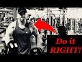 Do It Right - Hammer Front Raise For Bigger Shoulders